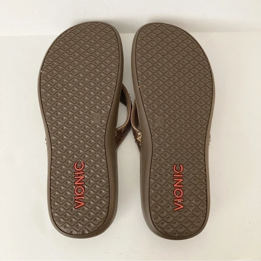 Vionic 44 Tides Sequin Sandals | Size 9